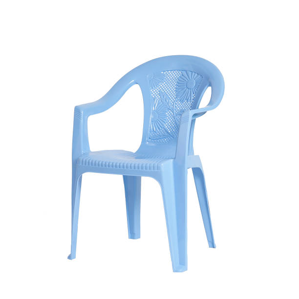 istock Plastic furniture, chair, table, stool in white background 1251470195