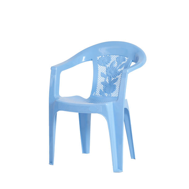 istock Plastic furniture, chair, table, stool in white background 1251470199