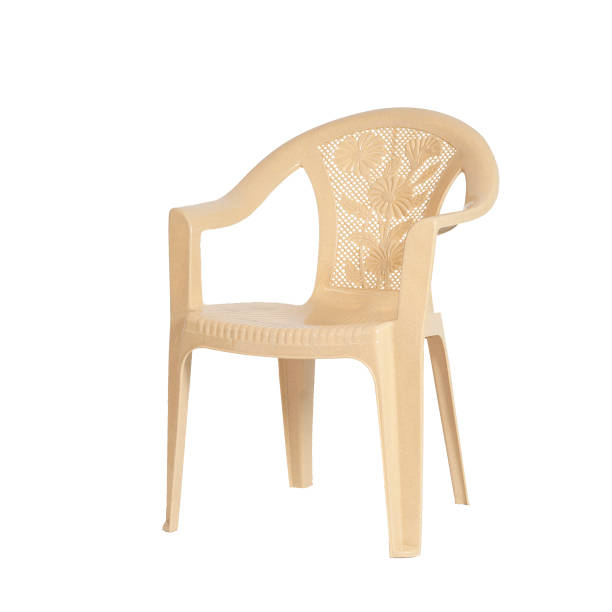 istock Plastic furniture, chair, table, stool in white background 1251470201