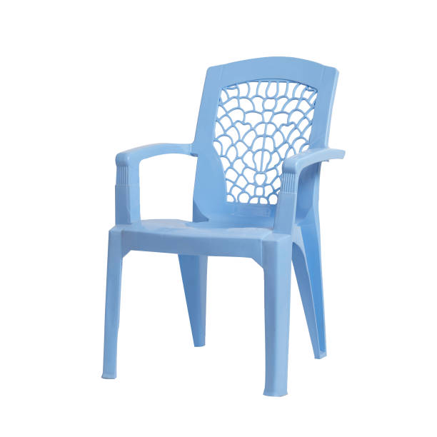 istock Plastic furniture, chair, table, stool in white background 1251470303