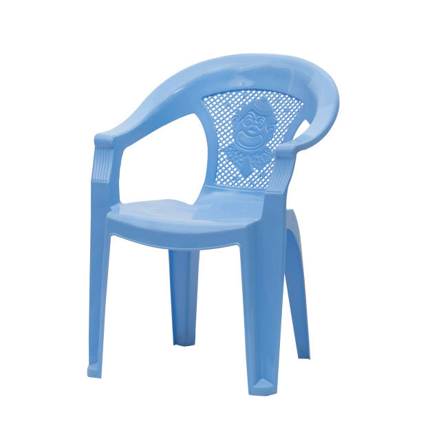 istock Plastic furniture, chair, table, stool in white background 1251470410