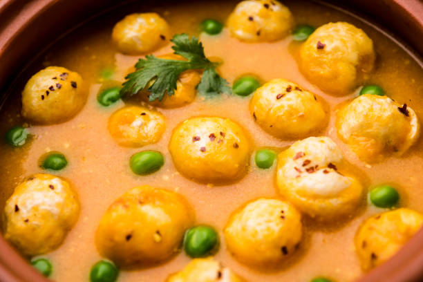 istock Lotus Seeds Peas Curry or Phool Makhana Masala Sabzi 1251472321