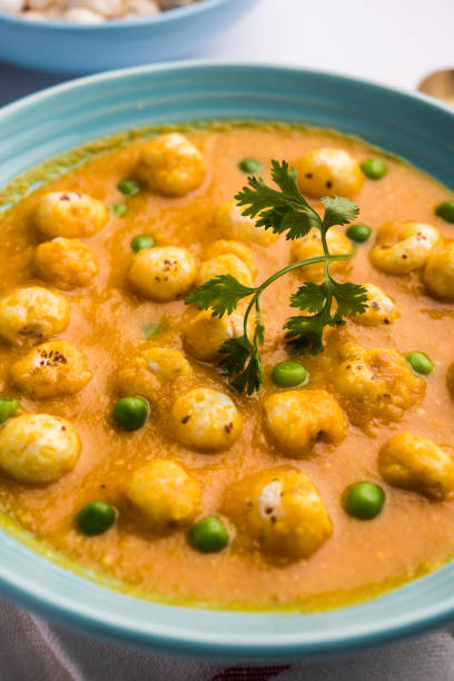 istock Lotus Seeds Peas Curry or Phool Makhana Masala Sabzi 1251472474