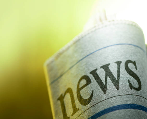 istock Newspaper headlines roll shown daily newspapers 1251474172