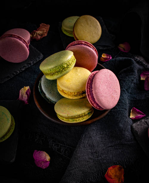 istock Classic coclorful French macarons 1251476841