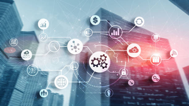 istock Fintech, Financial Technology and Business concept on modern city background. 1251479707