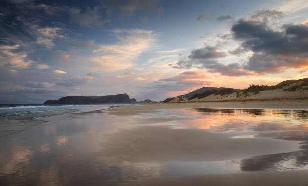 istock Evening Light On the Beach At Porto Santo 1251479718