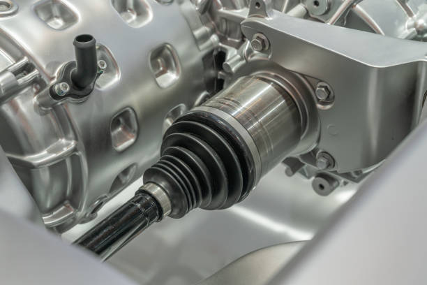 istock close up view of detailed electric car motor component  connect with engine 1251491451