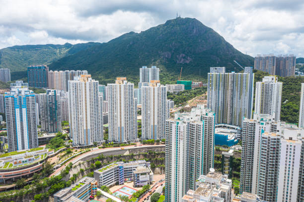 istock Public estate in Hong Kong 1251492793