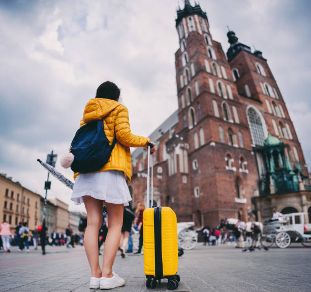 istock Solo traveler in Krakow 1251493749