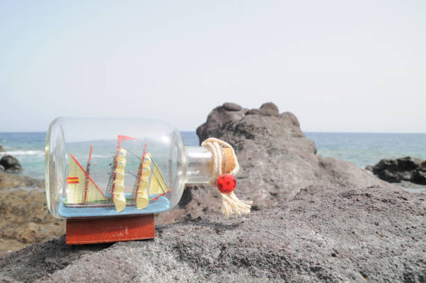 istock Sailing Ship in the Bottle 1251499305