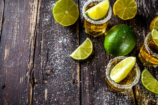 istock Golden tequila shots 1251508159