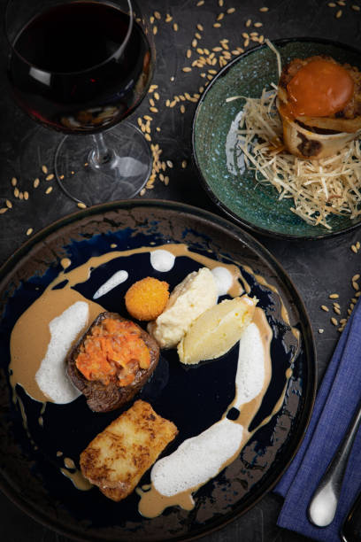 istock beautiful french dish on a dark concrete background 1251514133