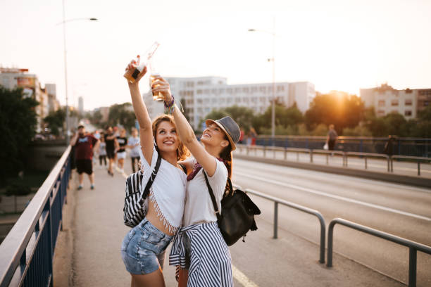 istock Having fun while going on the summer music festival. 1251514212