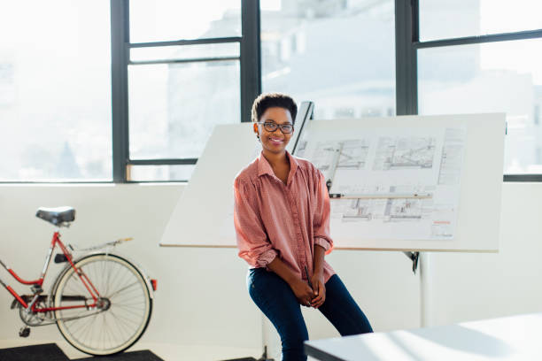 istock Portrait of a Young Architect in a Modern Office 1251518063