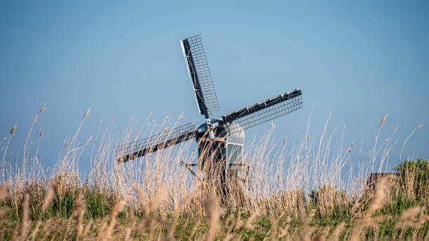istock Seesaw mill in the Munikkenpolder 1251520316