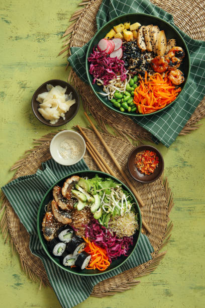 istock Homemade Poke Bowls 1251524921