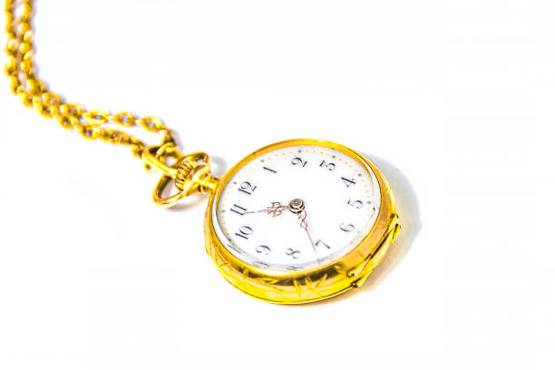 istock Antique Golden Watch 1251525336