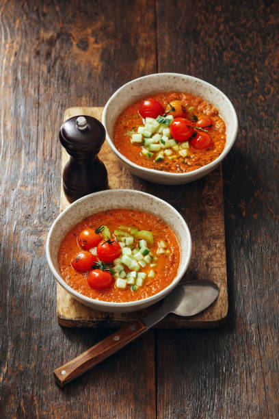 istock Authentic Gazpacho. Spanish Cold Tomato Soup 1251525669