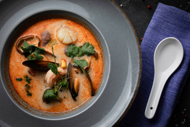 istock TOM YAM is a traditional Thai soup 1251527938
