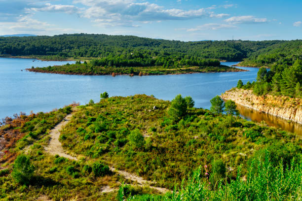 istock Gaia River at El Catllar reservoir, in Spain 1251527967