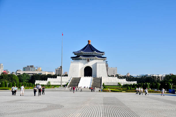 istock Traditional Taiwanese structures in good weather 1251528167