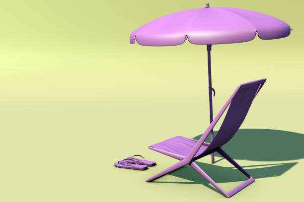 istock 3D rendering of summer concept. 1251529259