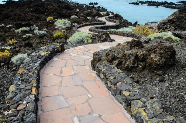 istock Red and Gray Paving Stones 1251529299