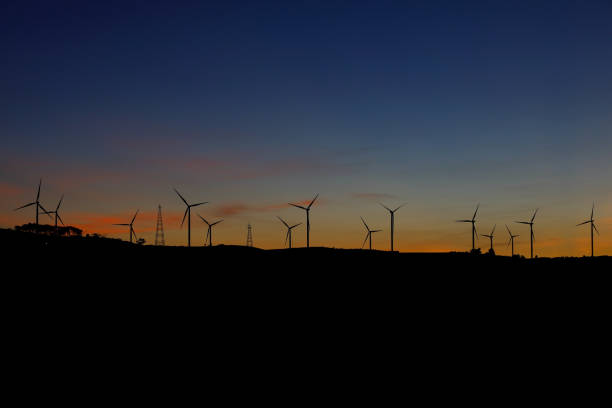 istock Wind turbines generating electricity 1251529994