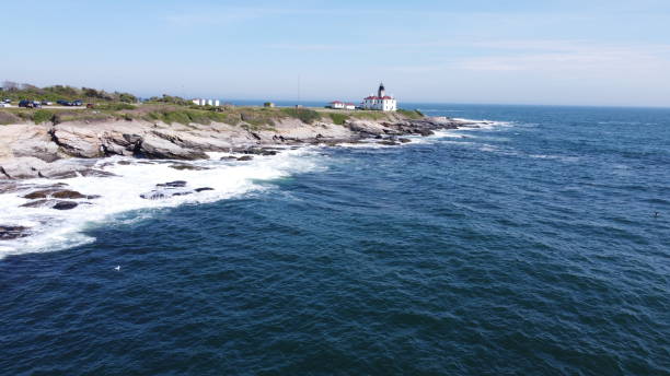 istock Beaver Tail point Lighthouse in Rhode Island 1251534994