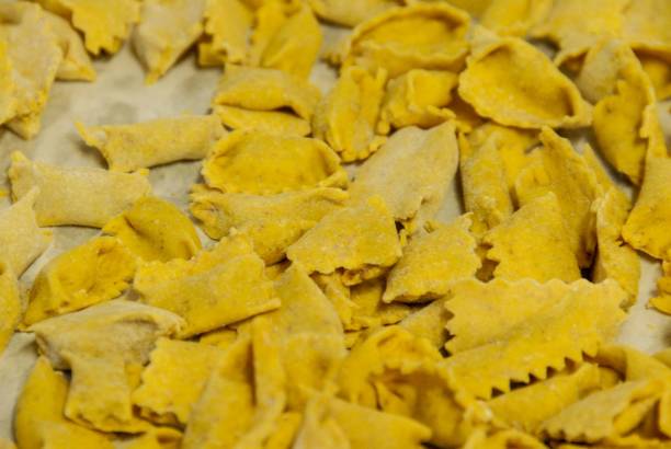 istock Typical pasta of the Langhe: agnolotti 1251535423