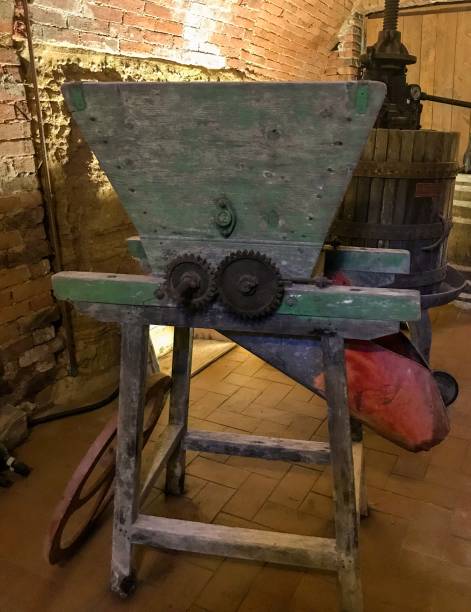 istock Old equipment for crushing grapes 1251536680