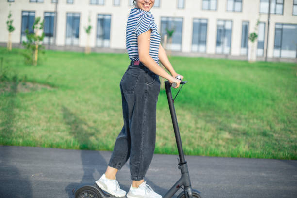 istock Chilling on the electric scooter 1251543094