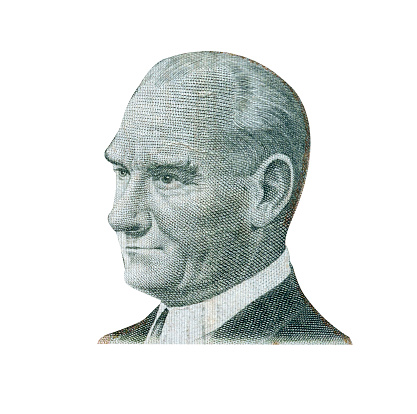 John Monash a closeup portrait from Australian money - Dollar