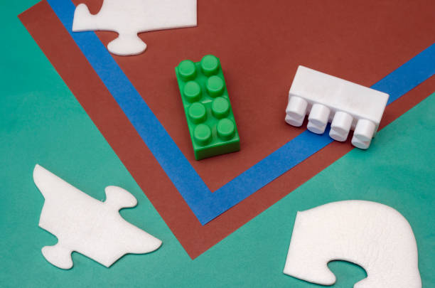 istock Logical thinking, corporate business, background. 1251548516