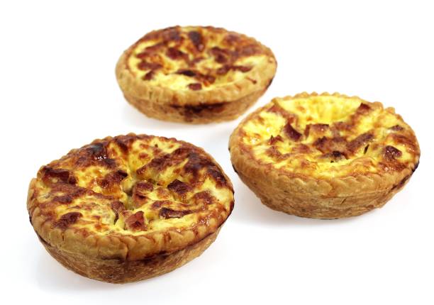 istock French Lorraine Quiche against White Background 1251551300