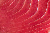 Raw Tuna Steak close-up