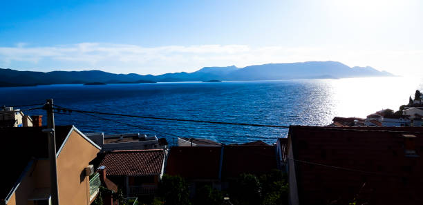 istock Komarna Peljesac Bridge Construction Seascape 1251555044