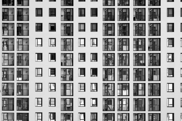 istock Multistorey concrete apartment 1251558181