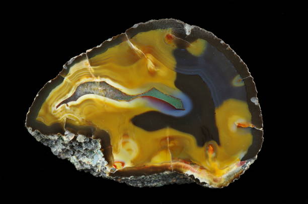 istock A cross-section of the agate stone 1251560789
