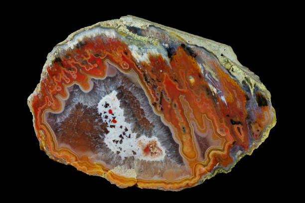 istock A cross-section of the agate stone 1251561417