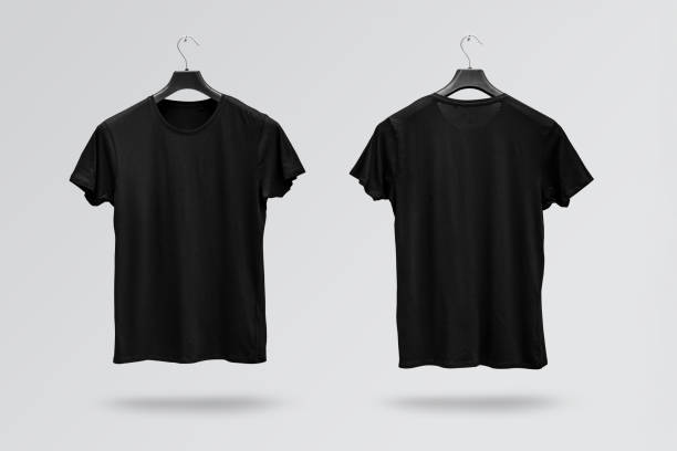1,200+ Black T Shirt On Hanger Stock Photos, Pictures & Royalty-Free ...