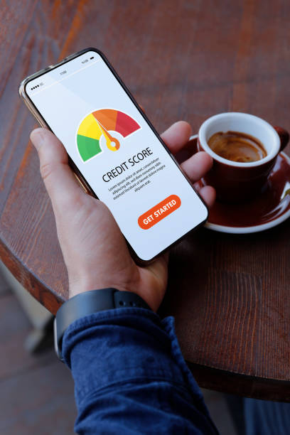 istock Businessman Checking Credit Score On Mobile Phone 1251575455