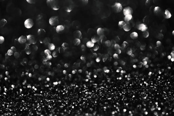 Black White Glitter Diamond Luxury Background Bokeh Holiday Dark Gray Silver Texture Bubble Blurred Motion Pattern Macro Photography Black White Glitter Diamond Luxury Background Bokeh Holiday Texture Macro Photography Design template for presentation, flyer, card, poster, brochure, banner diamond gemstone photos stock pictures, royalty-free photos & images