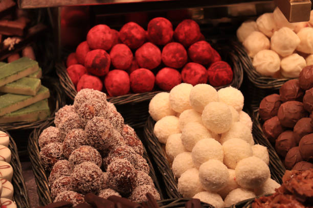 istock Chocolate balls at a market 1251599492