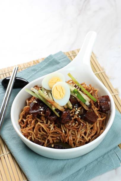 istock Jajangmyeon or JJajangmyeon 1251613639