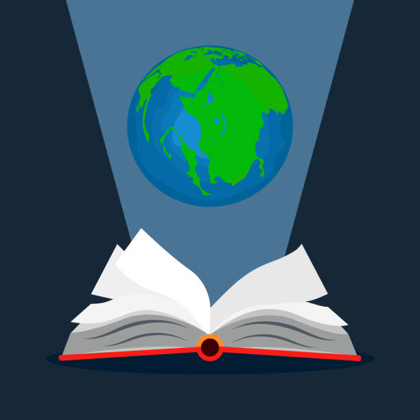 istock Open a book and the world.Concept books can create the world.Vector illustration.jpg 1251631119