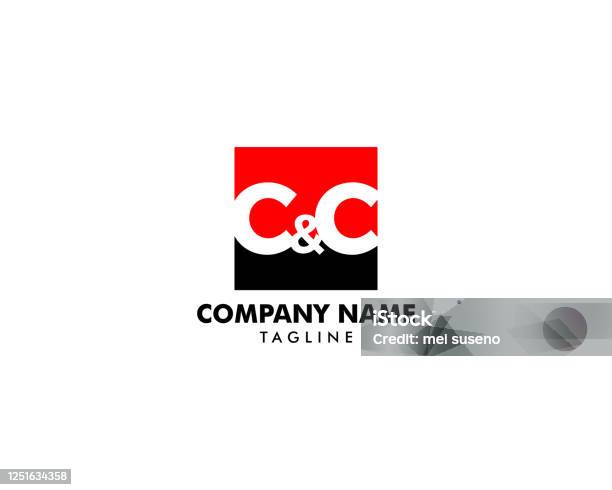 Letter Cc Pattern Initial Letter Cc Template Design Stock Illustration - Download Image ...