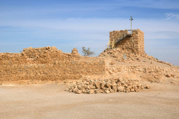 istock Watchtower, Masada, Israel 1251636436