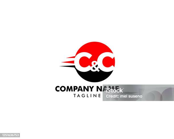 Letter Cc Pattern Initial Letter Cc Template Design Stock Illustration - Download Image ...